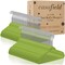 Casafield 100 Velvet Baby Hangers - 11" Size for Infant & Toddler Clothes